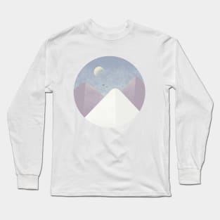 evening moon Long Sleeve T-Shirt